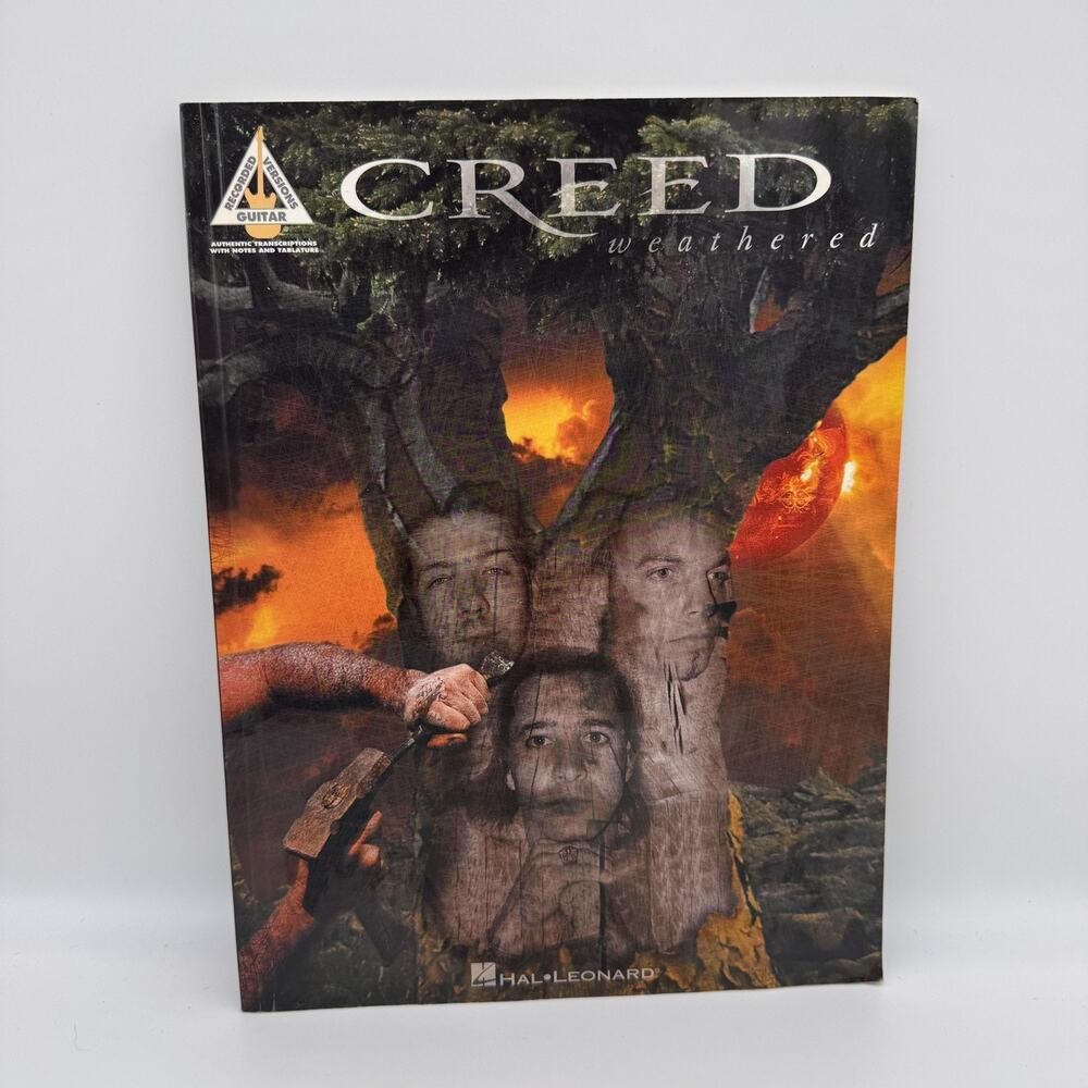 Creed Weathered Guitar Tab Songbook Sheet Music Hal Leonard Rock Band 2001